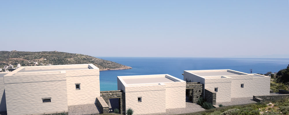 New construction of houses in Platis Gialos of Sifnos